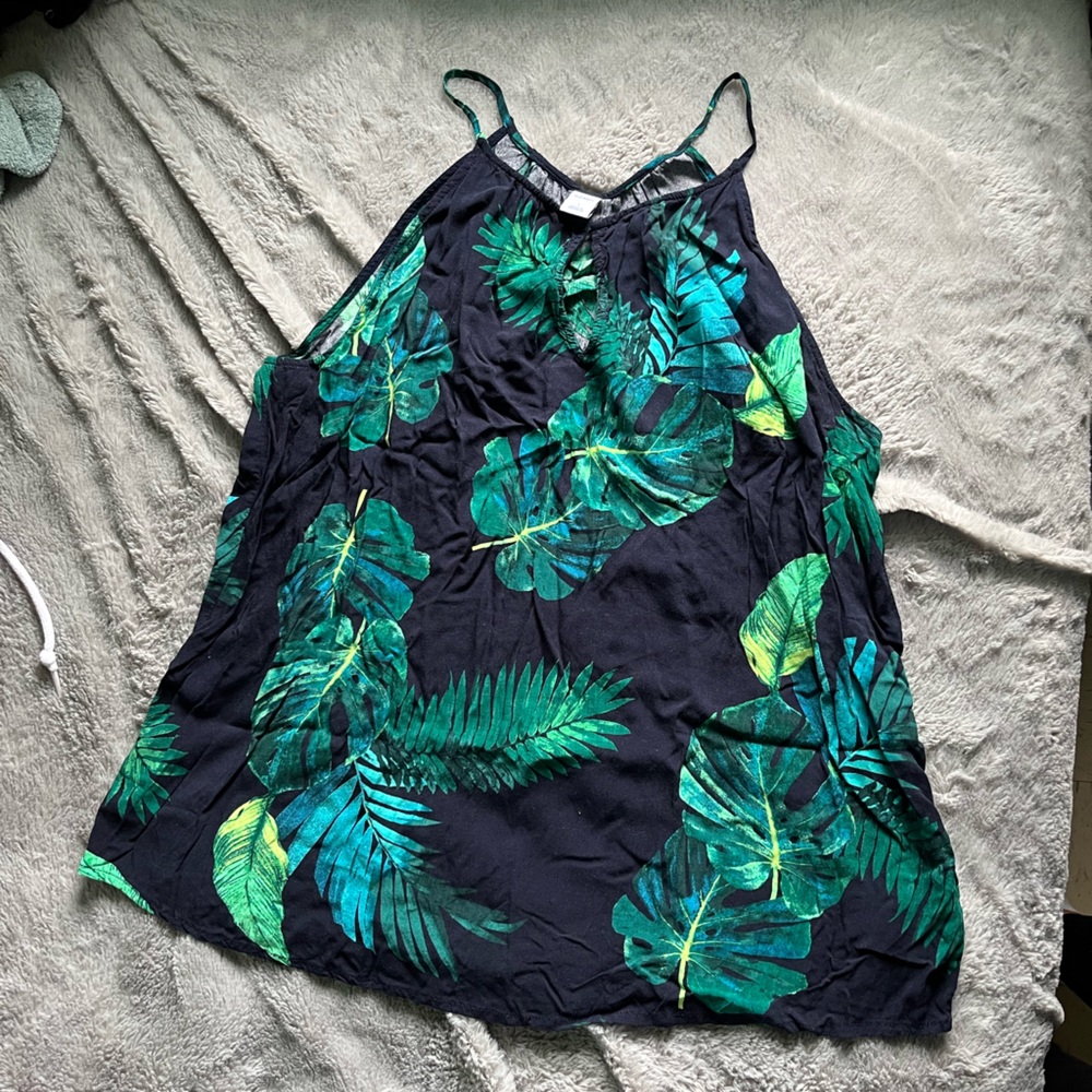 Old Navy tropical tank top